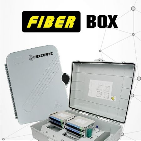 Catalogue de boîtiers de distribution de fibres CRXCONEC